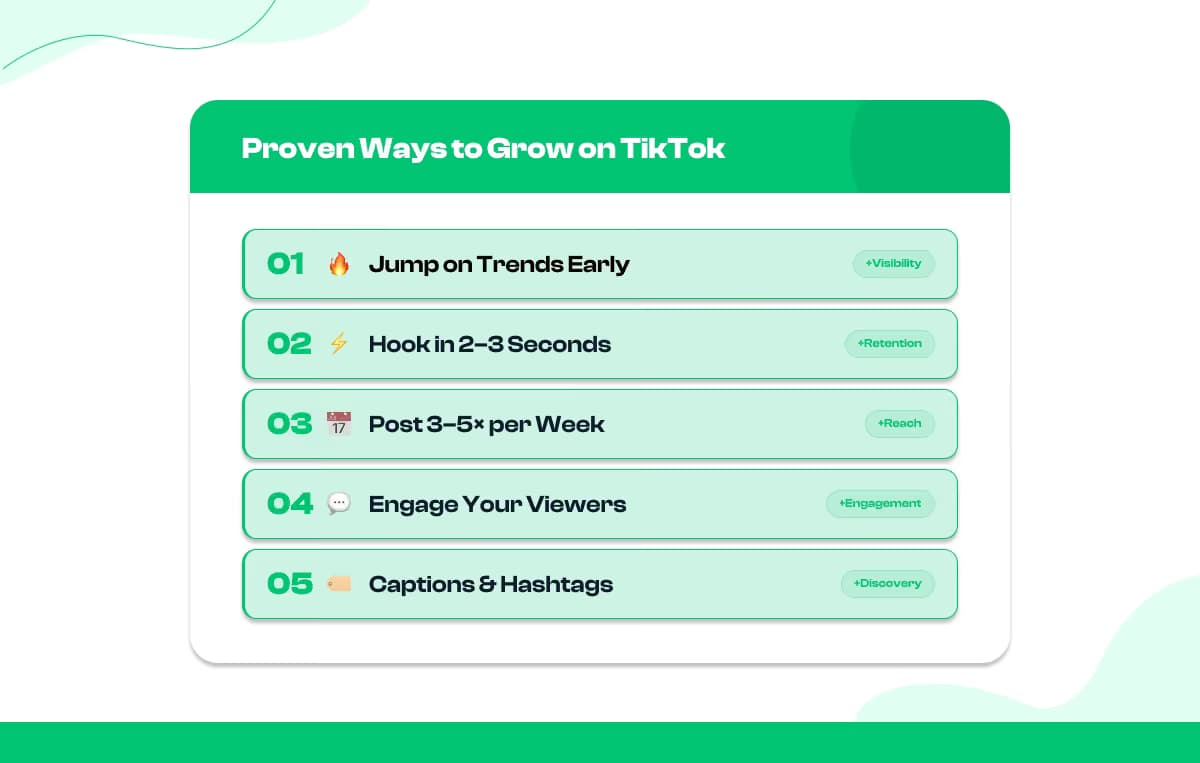 5 Actionable Tips Based on TikTok Statistics